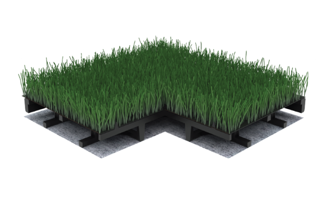 Balkon Drainage Platten 0,98 m² (9 St. 33 x 33 cm)